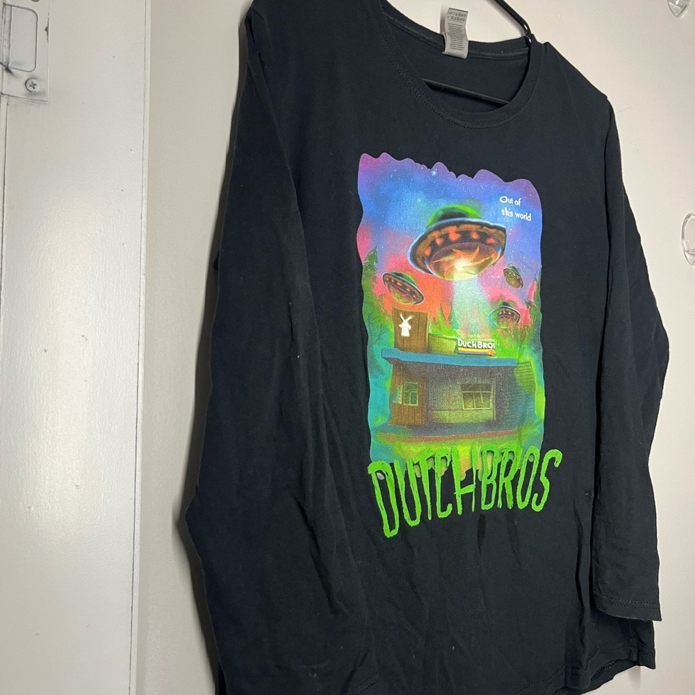 Dutch Bros Alien UFO Long Sleeve